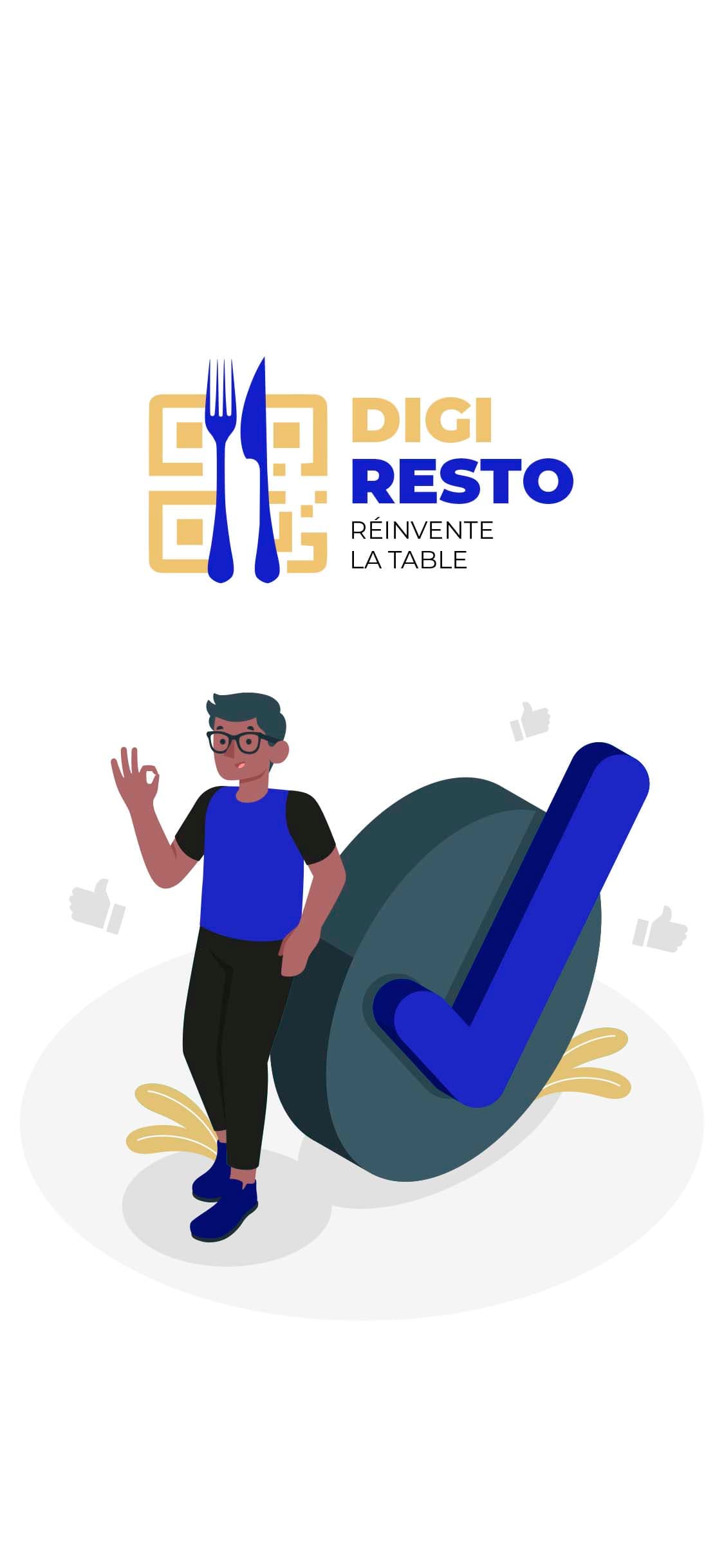 Digi Resto - Menu digital et paiement QR code